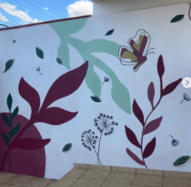 Prévia de mural residencial